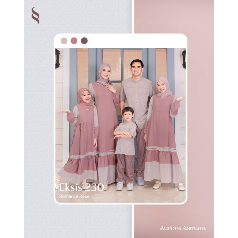 Seply Sarimbit Keluarga Eksis 230 Romance Rose