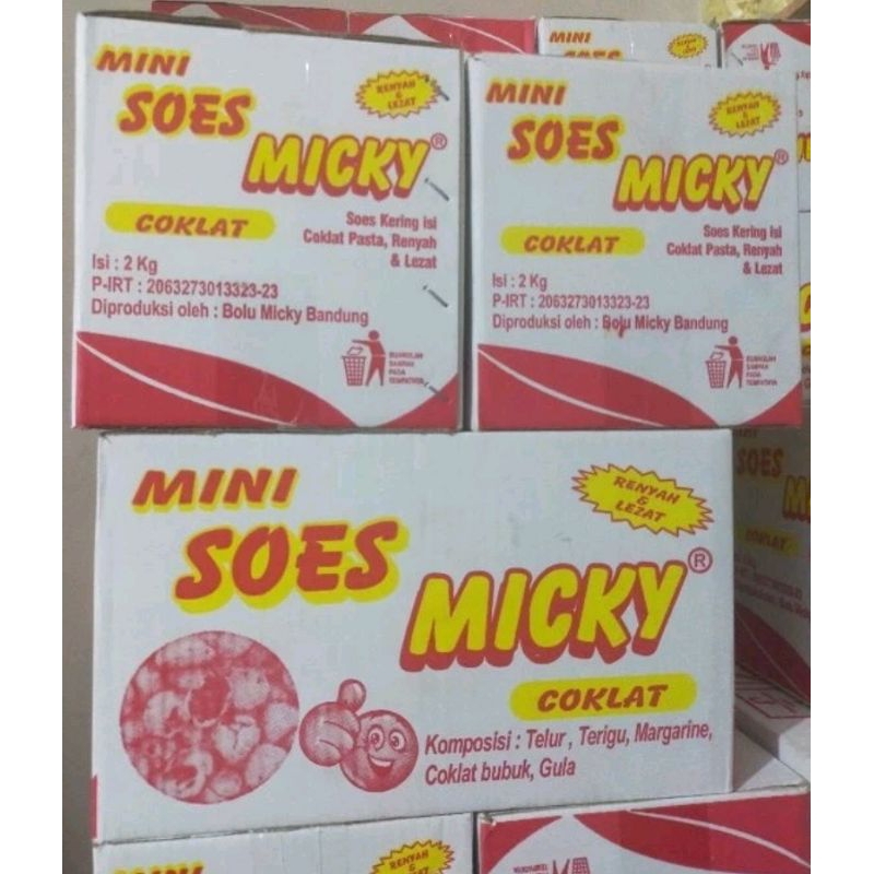 

Soes Micky isi coklat 2kg