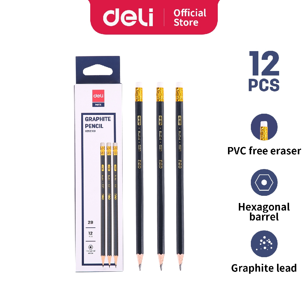 

DELI PENSIL GRAPHITE U20200 (12)