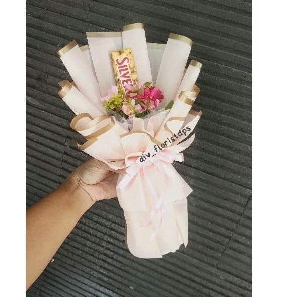 

buket coklat / buket valentine / buket kecil / buket mini