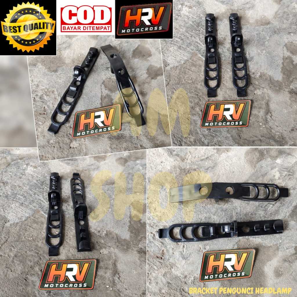 KARET PENGUNCI HEADLAMP BRACKET LAMPU DEPAN MOTOR UNIVERSAL TRAIL SUPERMOTO MOTOCROSS
