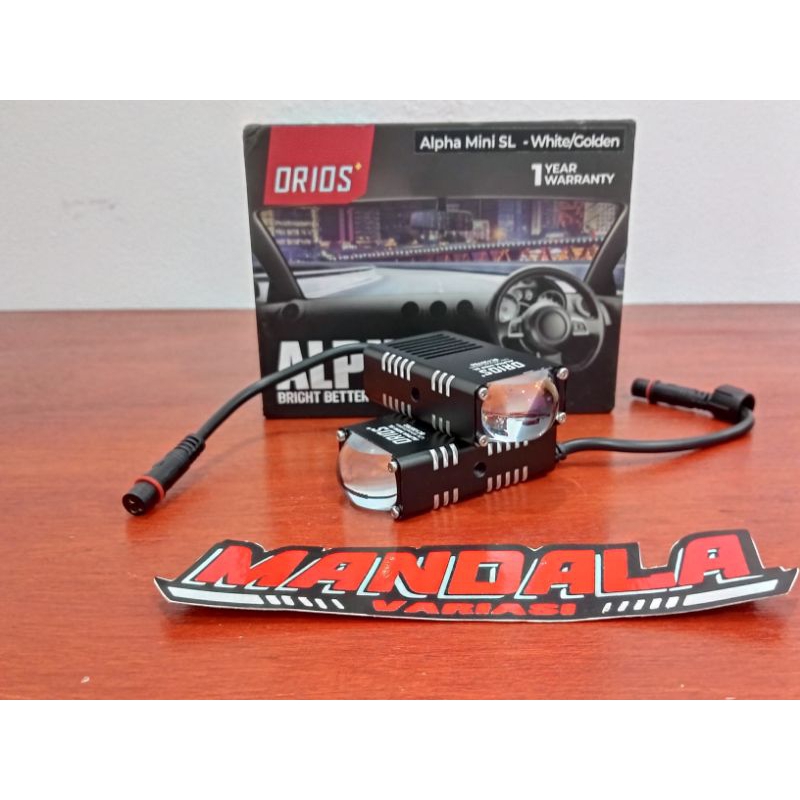 MINI LASER 1 MATA ORIOS ALPHA 50 W BLUE LENSS SLIM