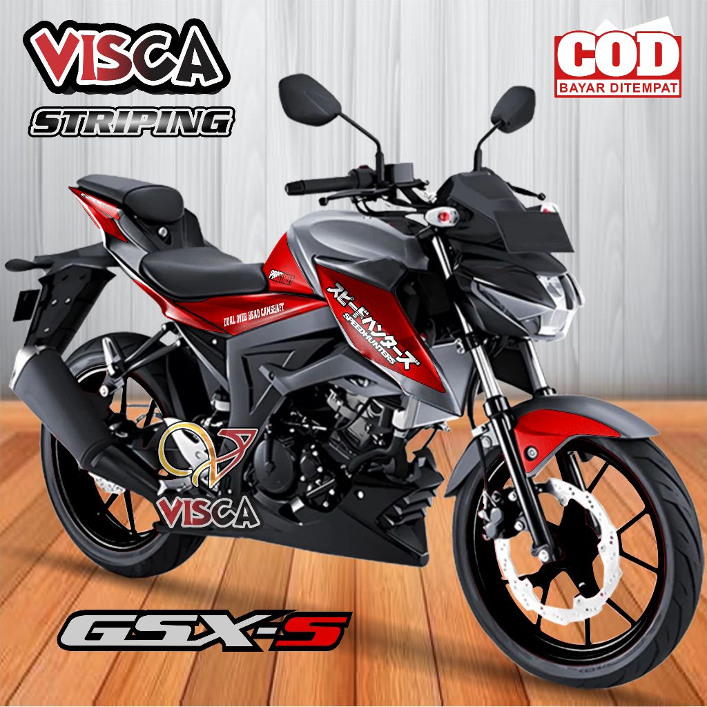 Stiker Striping Gsx S150 Variasi POLOS