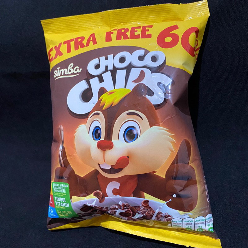 

SIMBA CHOCO CHIPS CEREAL SEREAL SARAPAN COKELAT CHOCOLATE