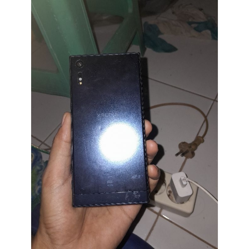 Sony Xperia Xz Au Minus Lcd Retak