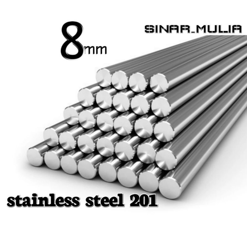 as stainless 201 diameter 8mm custom