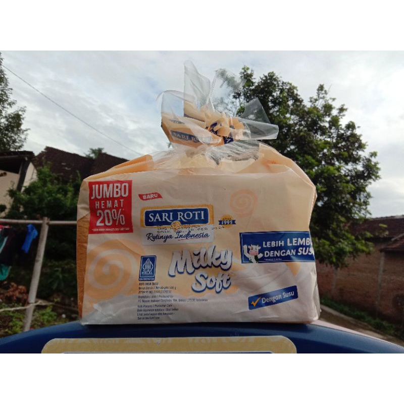 

Roti Tawar Milky Soft Jumbo [RJMS] ⭐⭐⭐⭐⭐