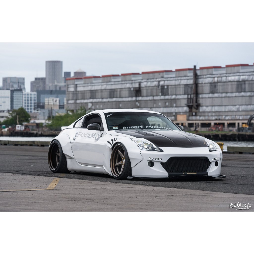 SBX13 Instant Wide BodyKit NISSAN FAIRLADY 350z ROCKET BUNNY DC 1/64