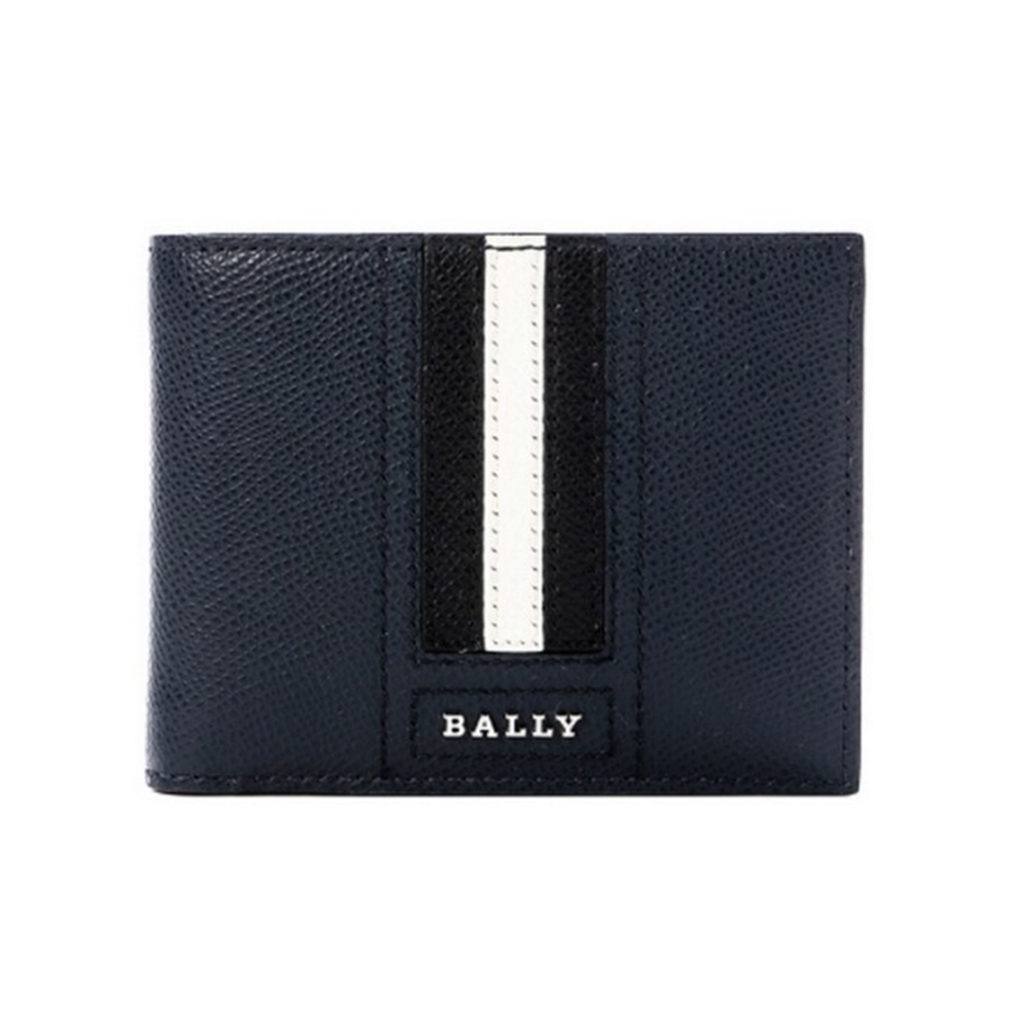 Bally Navy Grained Wallet [ BALLY ]