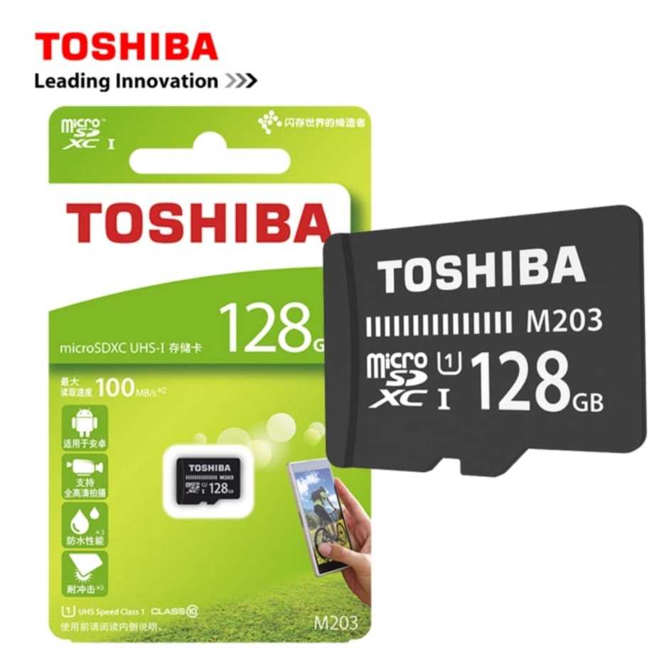 Micro SD / Memory Card / MMC Memory Card Toshiba 8GB / 16GB / 32GB / 64GB / 128GB Class 10-Memory Ca
