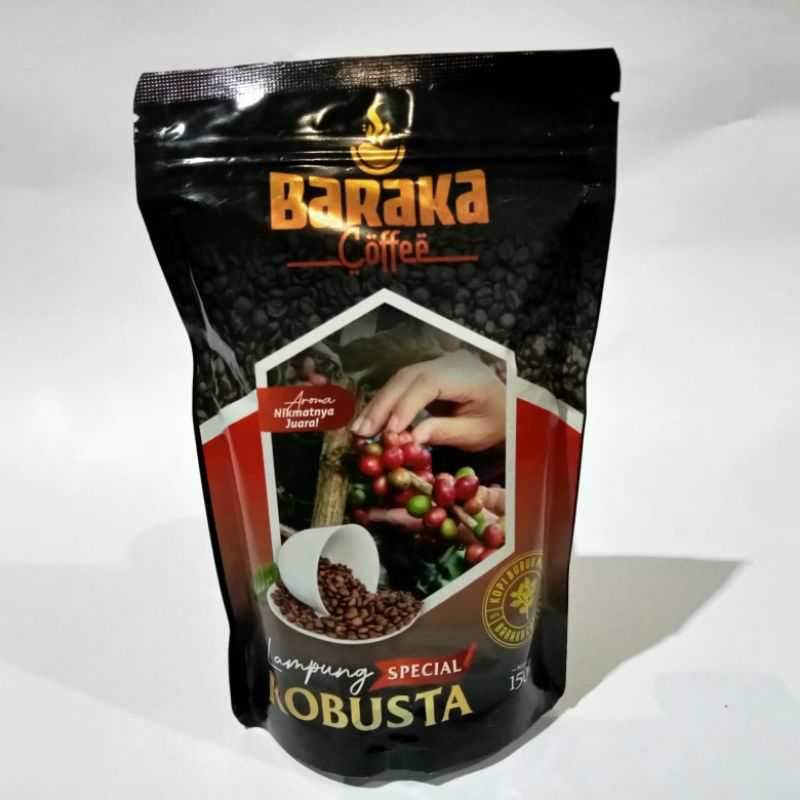 

Spesial robusta lampung 150 gram
