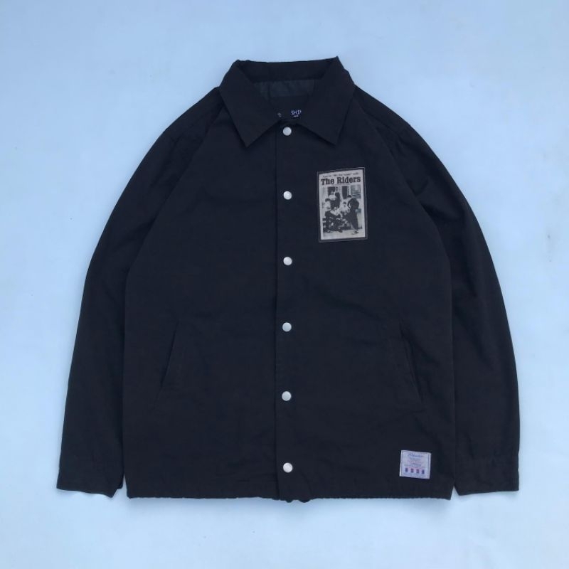 SHINE HAWAII - THE RIDER VINTAGE BLACK COACH JACKET