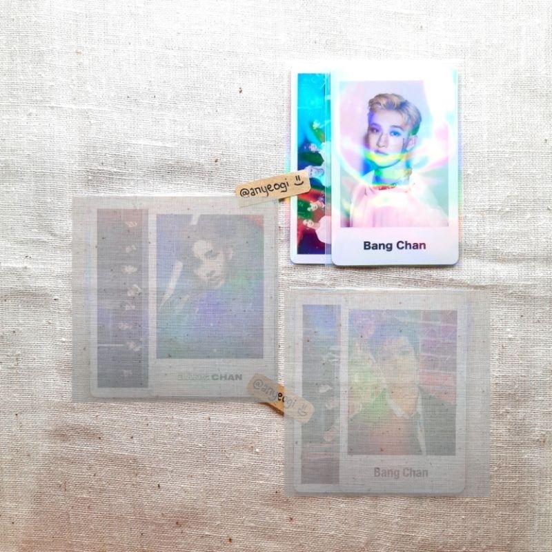 STRAY KIDS Bangchan  Pola / Photocard / PC Japan Merch MD Merchandise - scars ; unlock ; all in