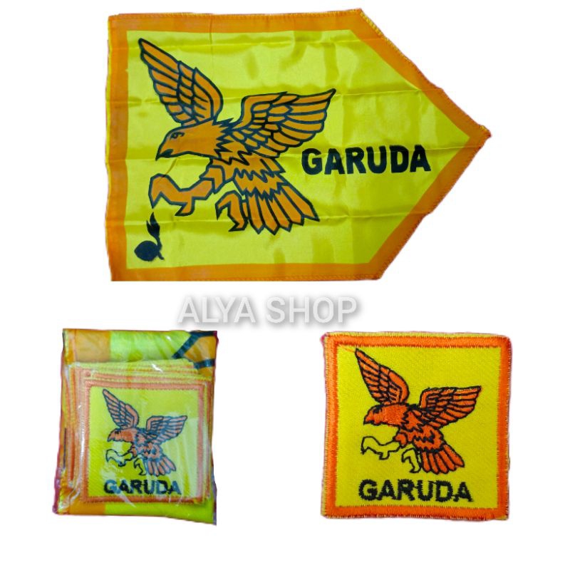 BET REGU GARUDA | Bet Tanda Regu Hewan | Tanda Regu Bordir Gambar Hewan | Badge Pramuka