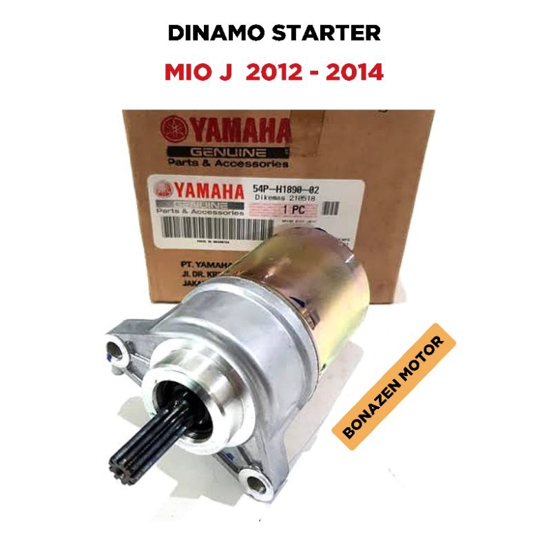 Dinamo Starter Mio J  2012 2013 2014 / Original Yamaha / Stater Assy / Ori Orsinil YGP 54P