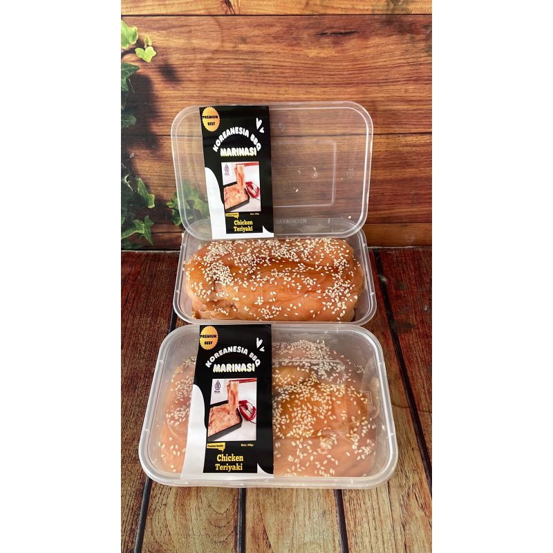 

slice ayam marinasi teriyaki