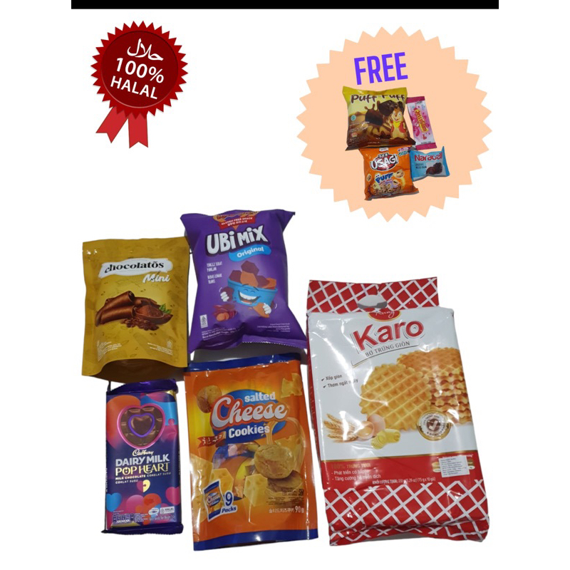 

100 COMBO PAKET JAJANAN