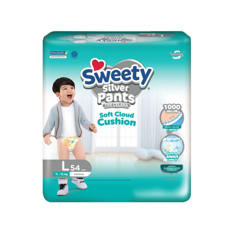 SWEETY SILVER PANTS L54