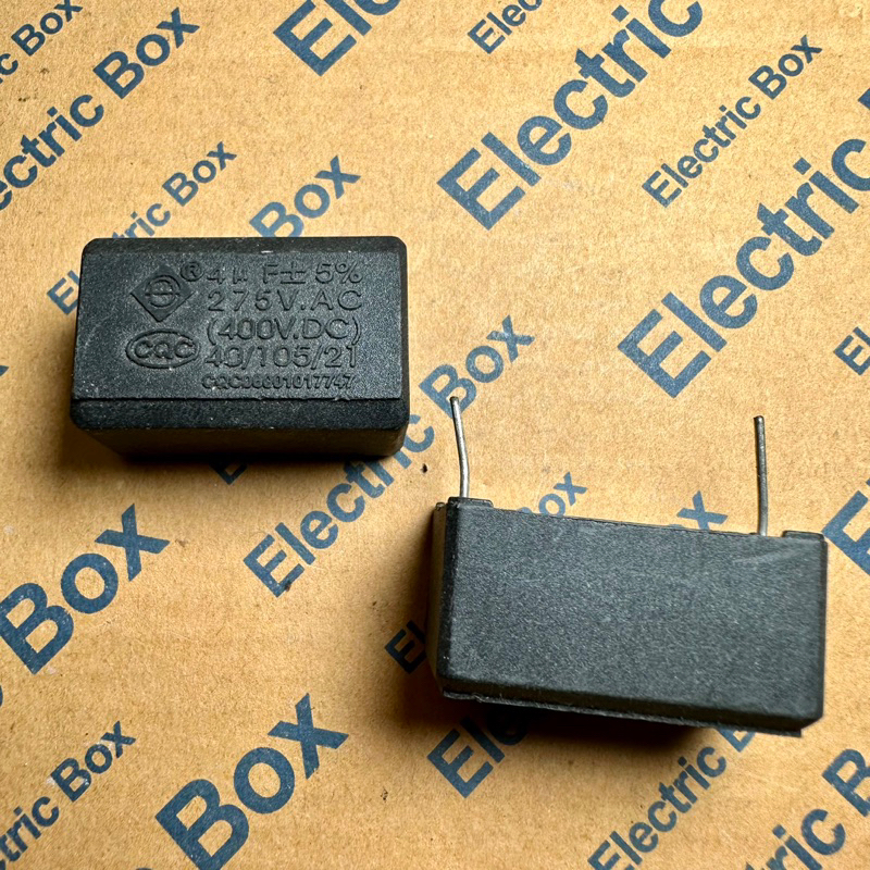 kapasitor mkp 4uf 275vac 400vdc horizontal