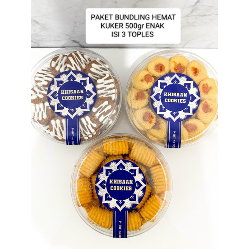 

PAKET BUNDLING | KUE KERING LEBARAN 500gr ISI 3