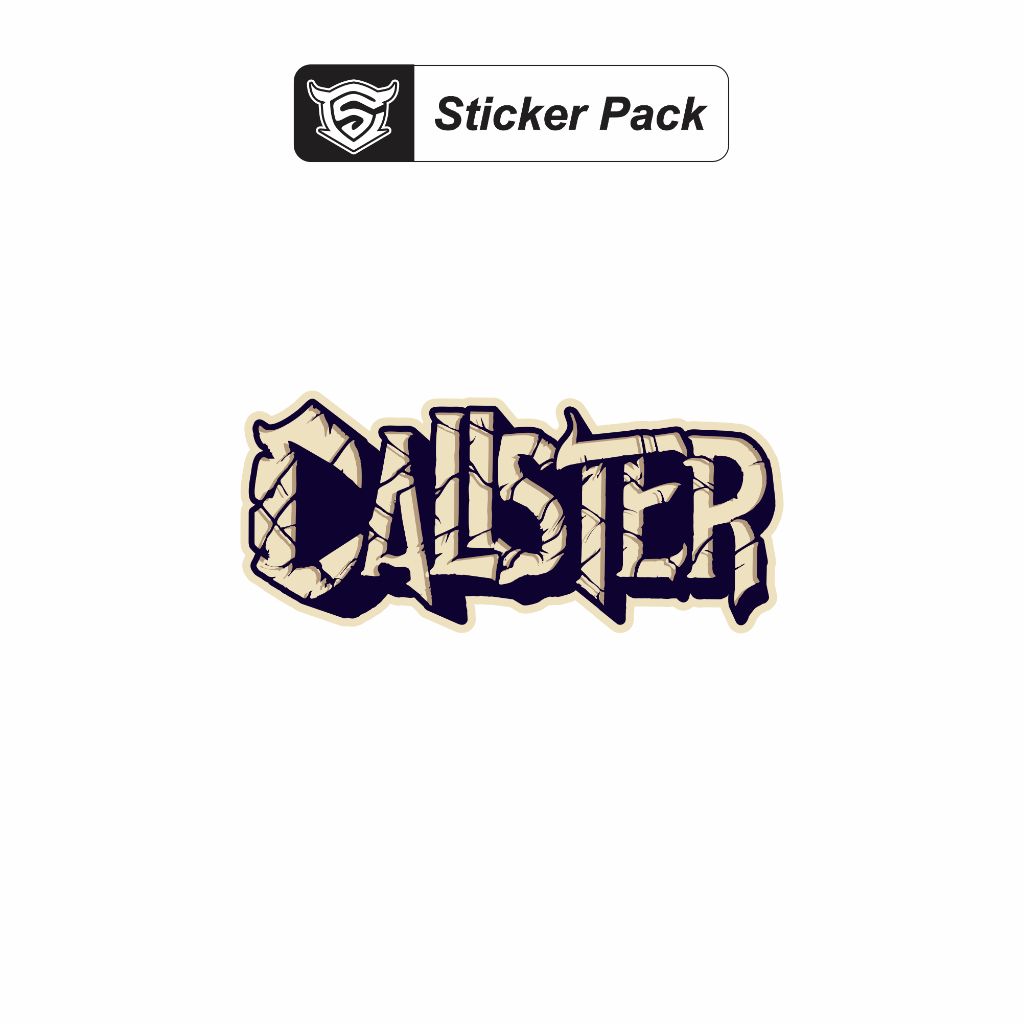 

Calister - Sticker Variasi Brand Clothing Vinyl