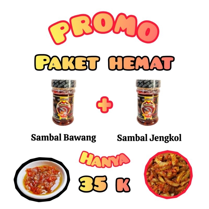 

Sambal Bawang + Sambal Jengkol Promo Paket Hemat