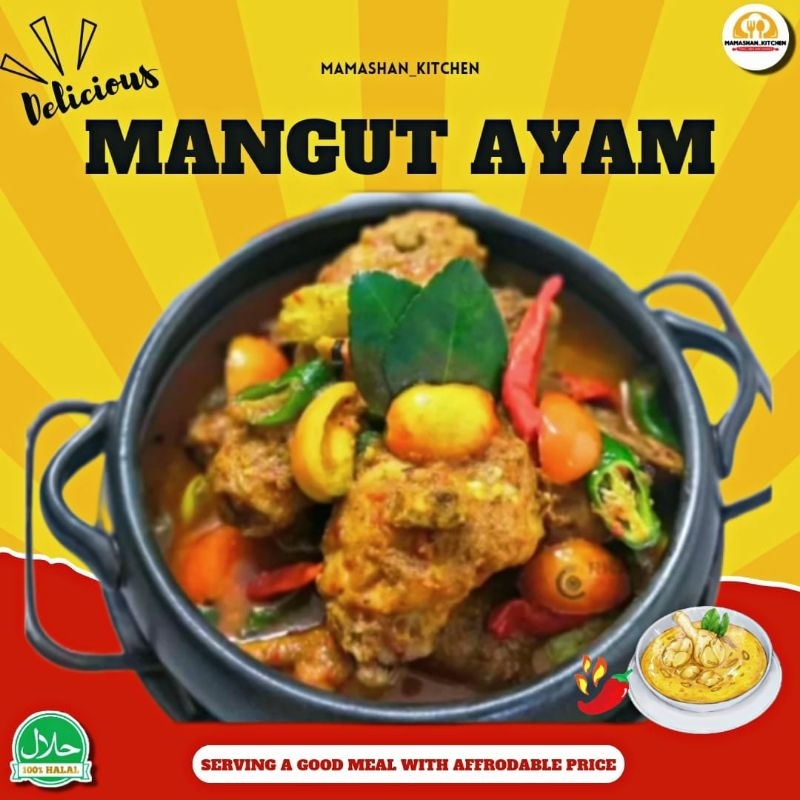

MENU FAMILY..!! "MANGUT AYAM BUMBU MEDOK" (AYAM UKURAN BESAR)