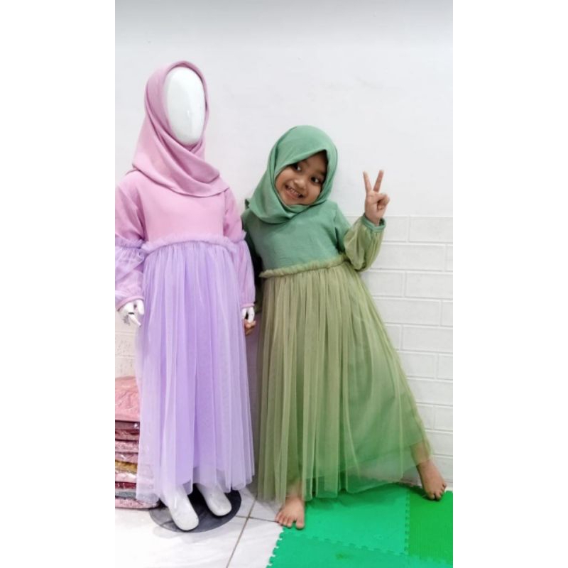 baju gamis anak kecil