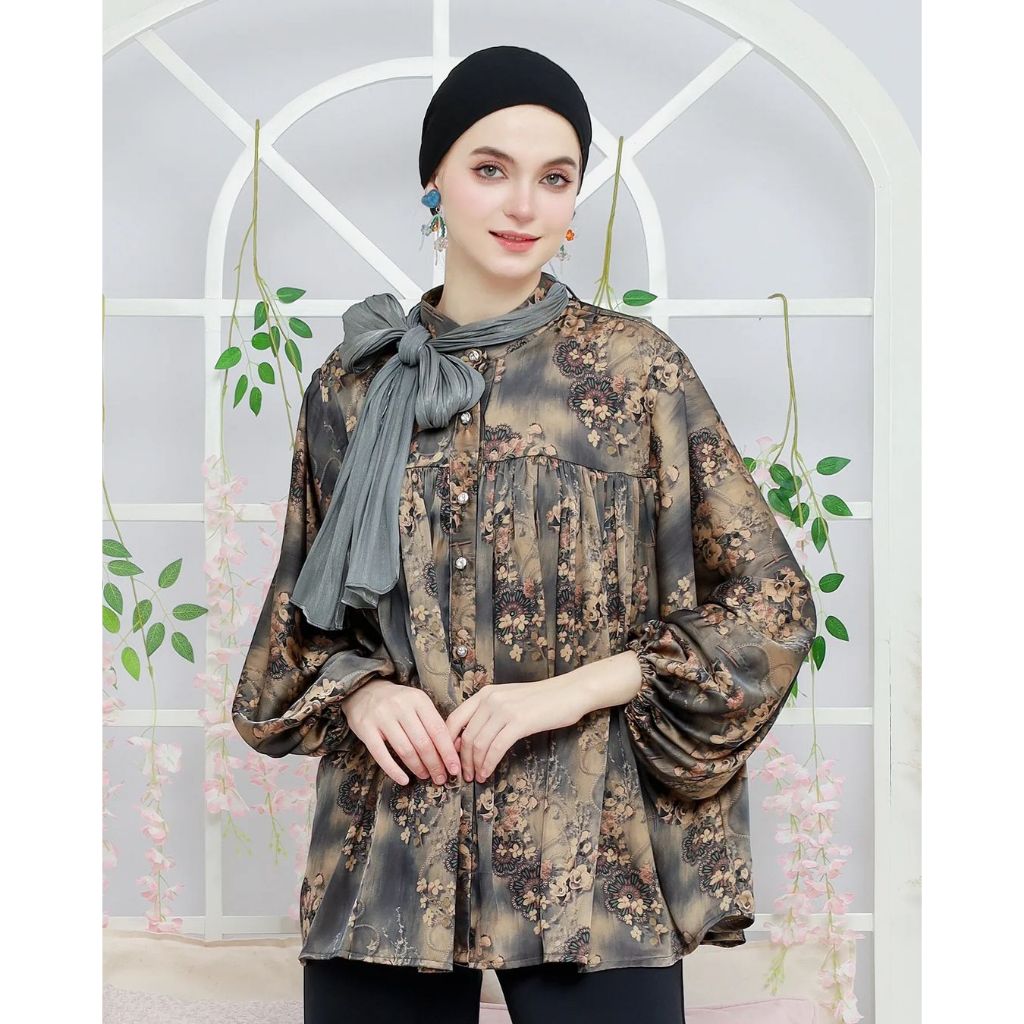 RIU.ID BLOUSE SENJA SILVER