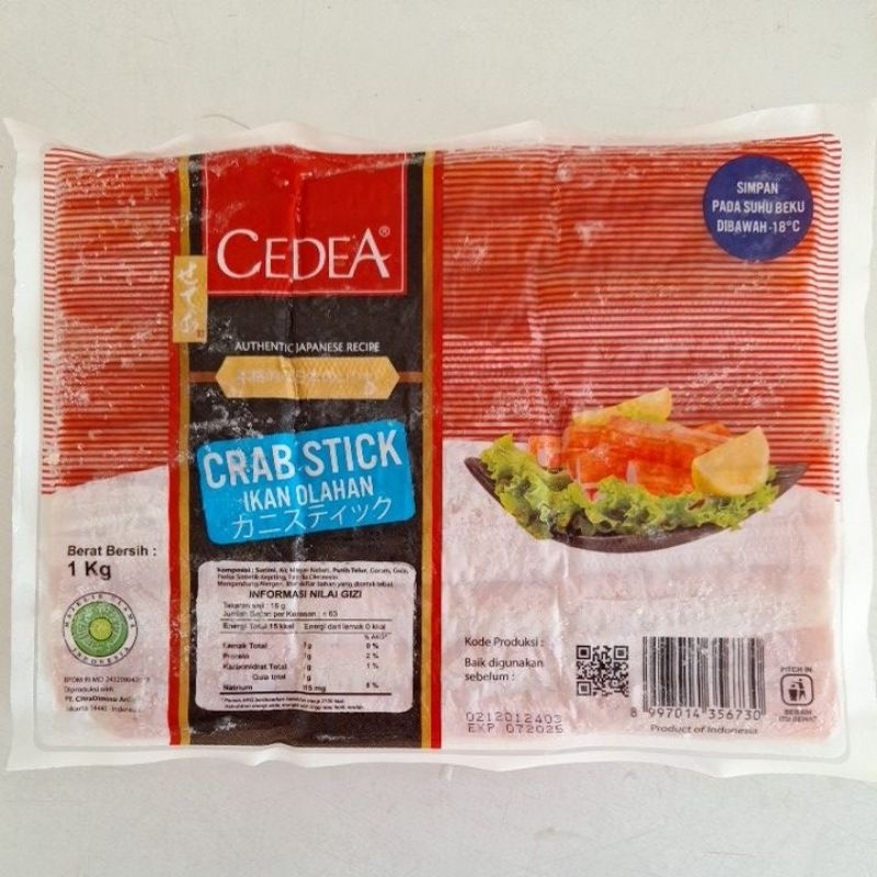 

CEDEA CRAB STICK 1KG