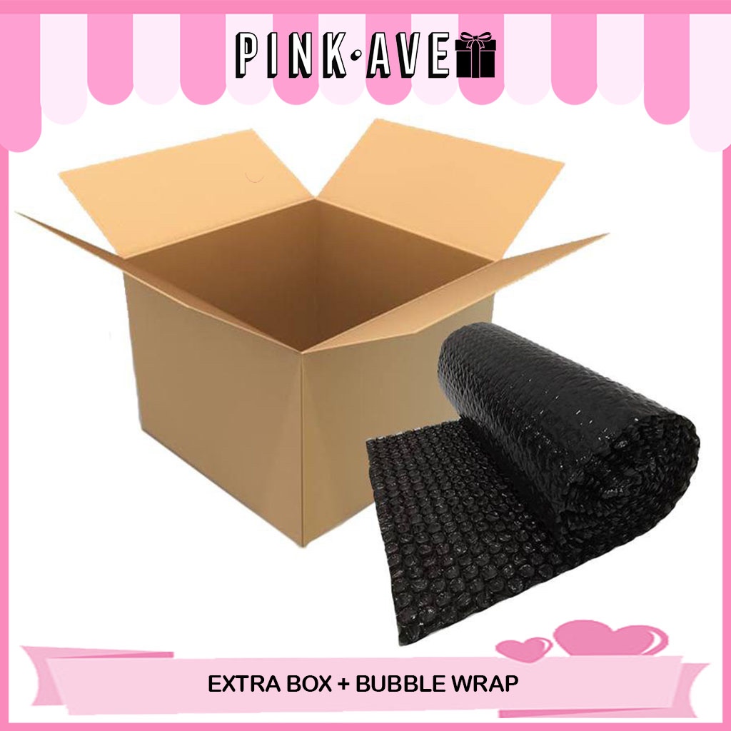 

TAMBAHAN KARDUS & BUBBLE WRAP ( EXTRA BOX ) + BUBBLE WRAP ⚠️ HANYA UNTUK TAMBAHAN PACKING ⚠️ TIDAK DIJUAL TERPISAH