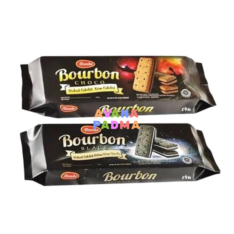 

Monde Bourbon Biskuit Cokelat (140g) (2 Varian Rasa)