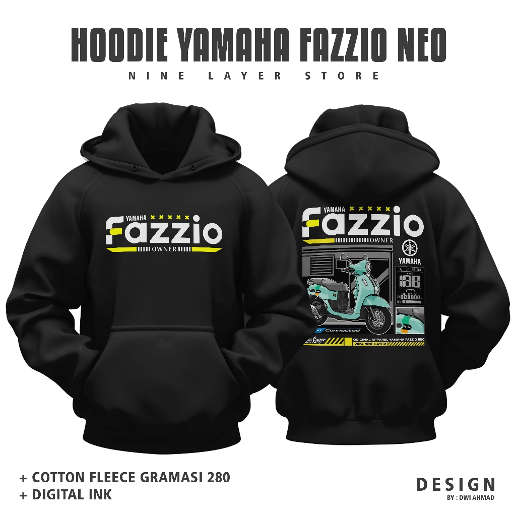 Hoodie Yamaha Fazzio Neo