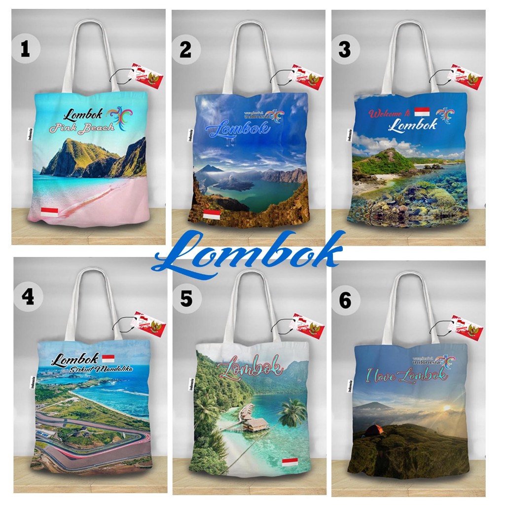 tote bag wanita lombok, tas souvenir siap kirim, TKR1 003