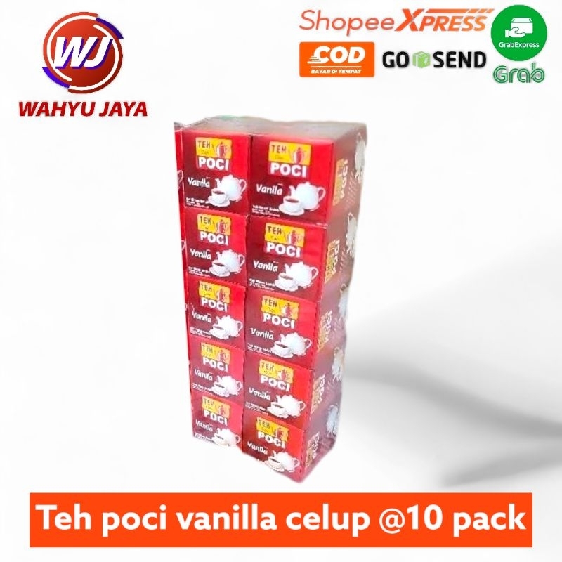 

teh poci vanilla seduh 50 gram @10 pack