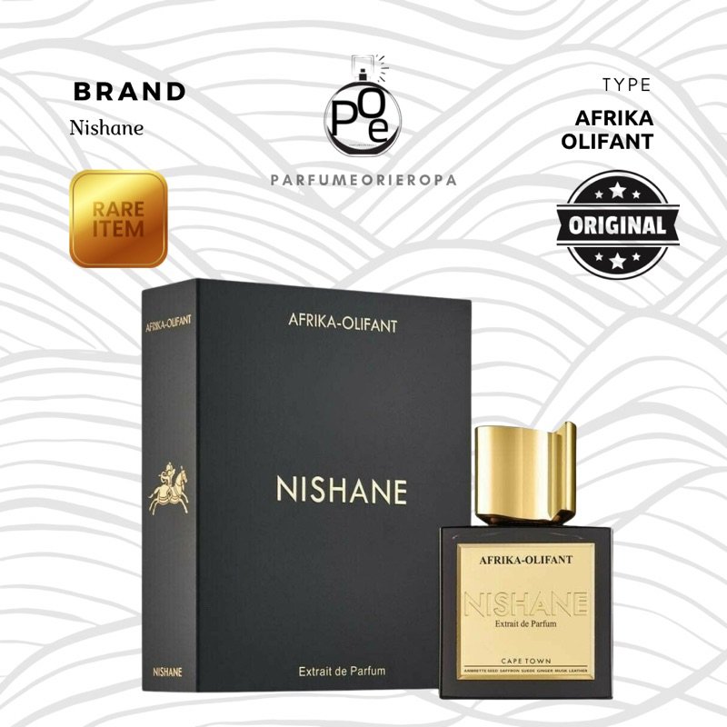 Parfum Unisex Pria Wanita Nishane Afrika Olifant Original 100ml BOX SEAL full size Parfume tahan lam