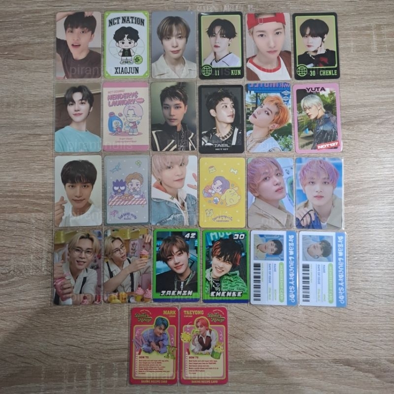 AAB NCT Nation Black Green Ccomaz Orange Ay-yo Sanrio Laundry Baker House Glitch Mode Mark Jaehyun R