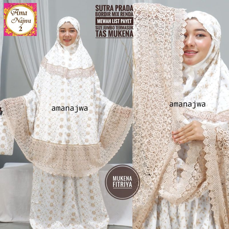 MUKENA DEWASA JUMBO MEWAH MUKENA LEBARAN DEWASA MODEL TERBARU 2024
