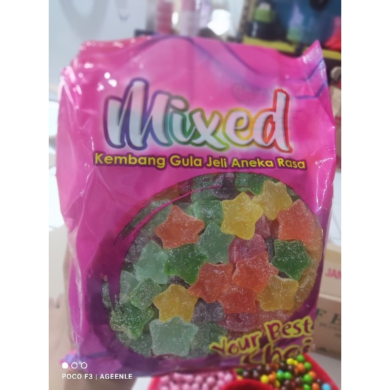 

Jelly Permen yupi Waisun 1kg Mixed jelly fruit aneka rasa