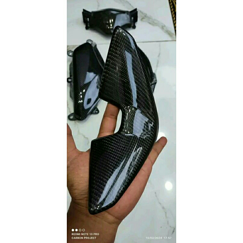 cover stang nmax old karbon kevlar