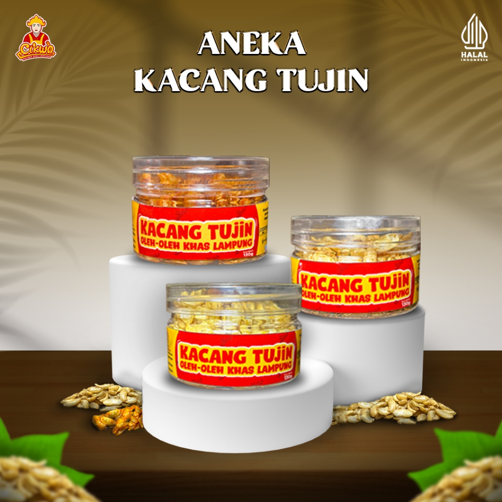 

Kacang Tujin Khas Lampung Toples