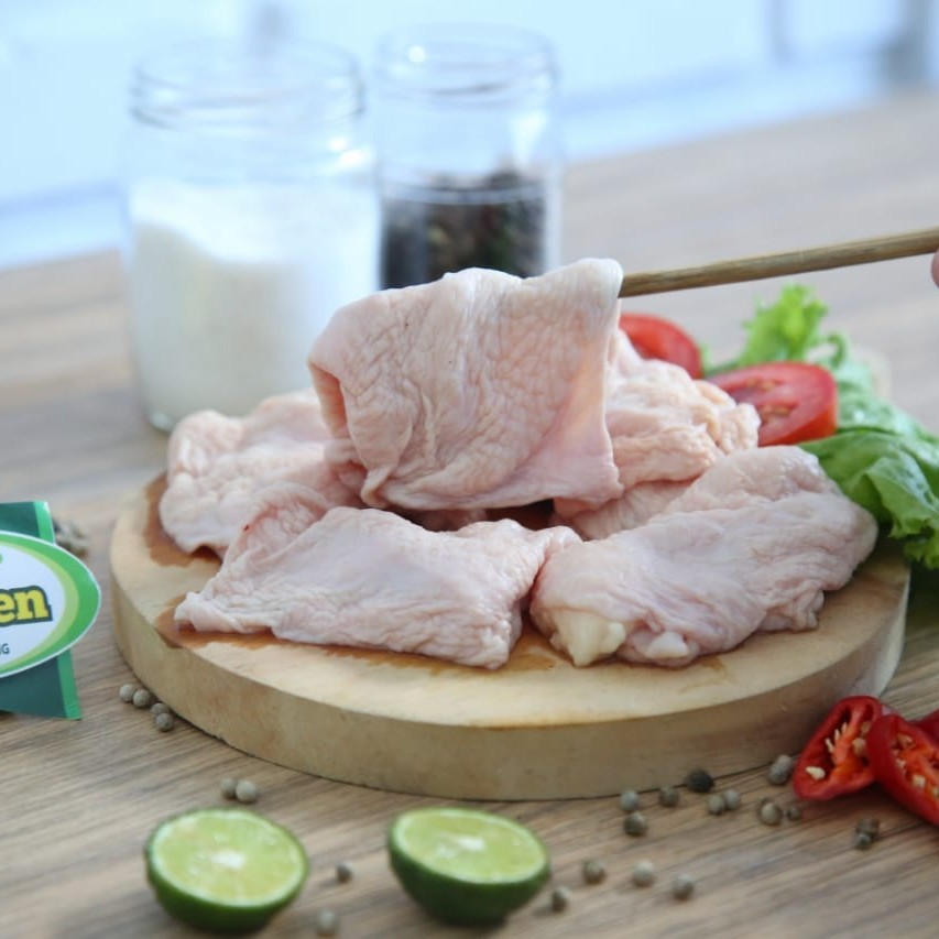 

Kulit Ayam Probiotik-Organik-Ayam Sehat-Berkah Chicken