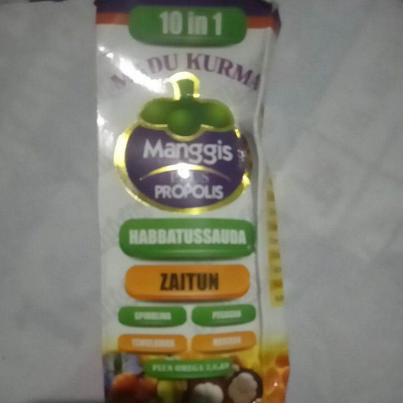 

madu kurma manggis plus propolis (125ml)