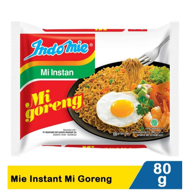 

indomie goreng, ayam bawan, kare ayam, soto spesial