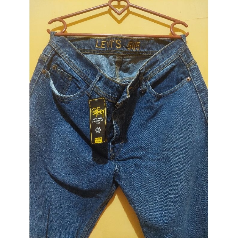 celana jeans pria wanita reject ori