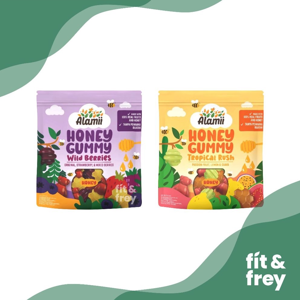 

Belanja disini ALAMII Honey Gummy 4g Wild Berries Tropical Rush Cemilan Anak