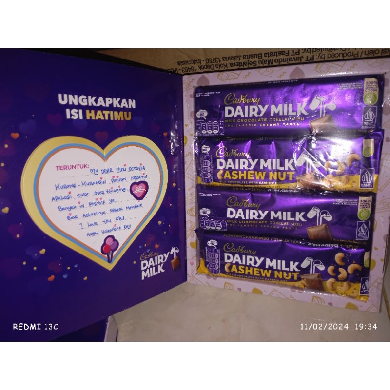 

Cadbury Dairy milk Gift Box