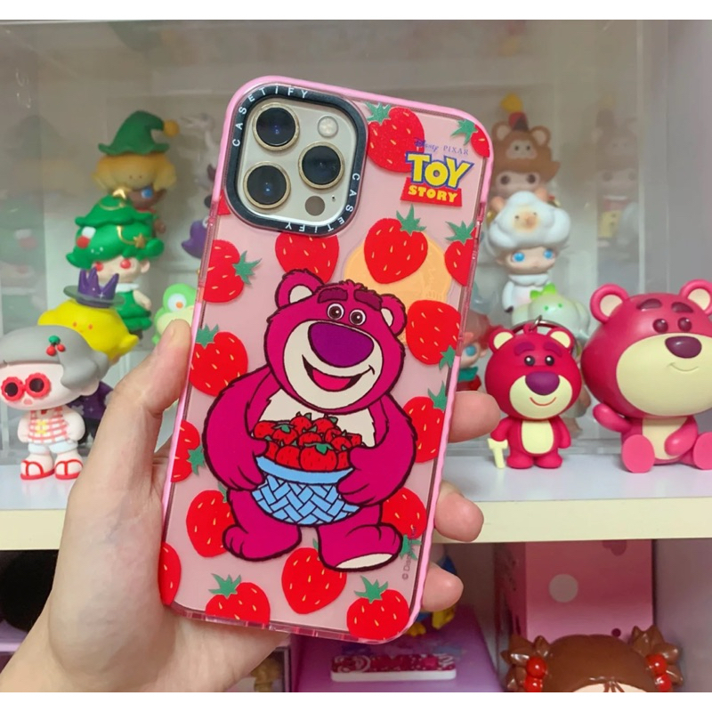 Lotso Toy Story Antishock Case iPhone 13 14 14 PRO MAX