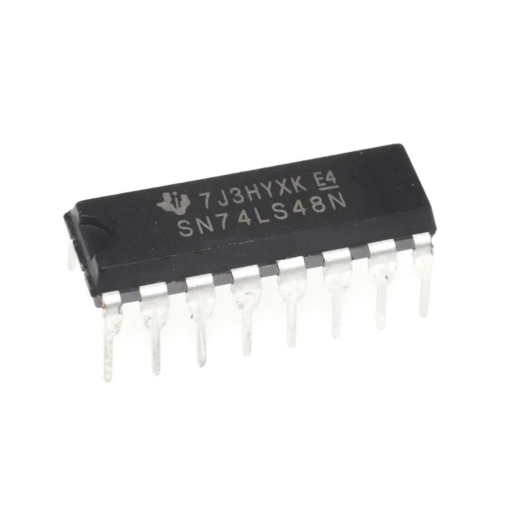 7448 74LS48 IC untuk seven segment Katoda IC TTL