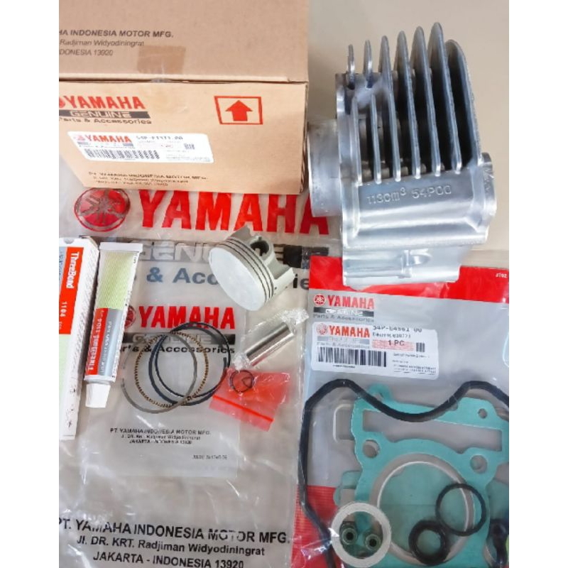 BLOK SEHER KOMPLIT 54P MIO J/MIO GT 113/SOUL GT 113/FINO 113/X RIDE 115